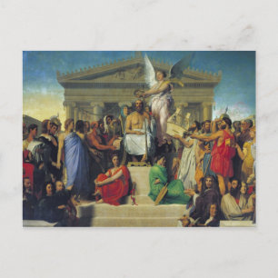 Cartão Postal Apoteose de Homer, 1827