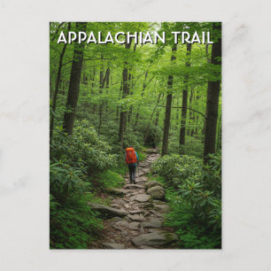 Cartão Postal Appalachian Trail Viagem