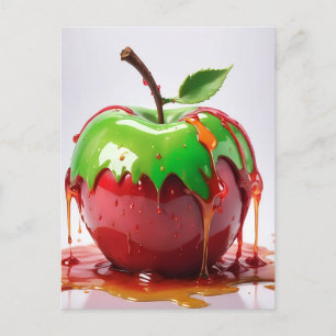 Cartão Postal Apple Digital Art