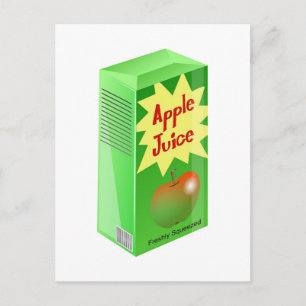 Cartão Postal Apple Juice