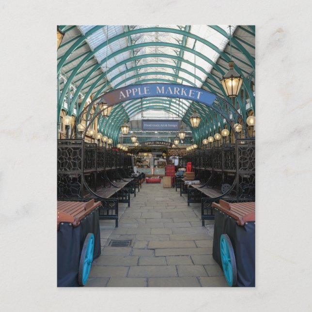 Cartão Postal Apple Market, Covent Garden, London Postcard (Frente)
