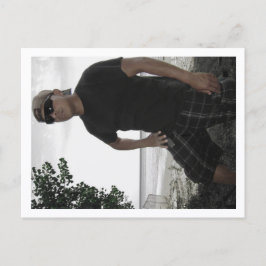 Cartão Postal Approachable Wolf Post Card Print