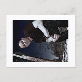 Cartão Postal Approachable Wolf Post Card Print