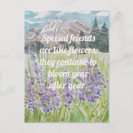 Cartão Postal Apreciação de Amizade