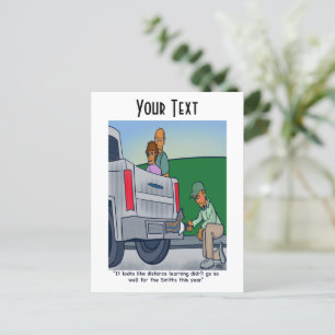 Cartão Postal Aprendizagem à distância