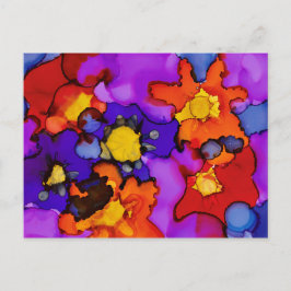 Cartão Postal Apresentação de Palhaços