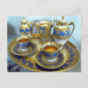 Cartão Postal Apresentar peças