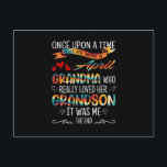 Cartão Postal April Grandma Who Really Loved Her Grandsons<br><div class="desc">April Grandma Who Really Loved Her Grandsons T-Shirt April Birthday Shirts Gift For Grandma</div>