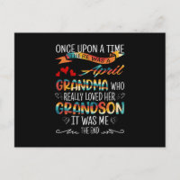 April Grandma Who Really Loved Her Grandsons