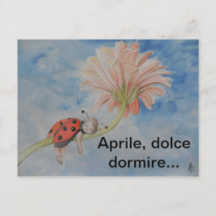 Cartão postal Aprile