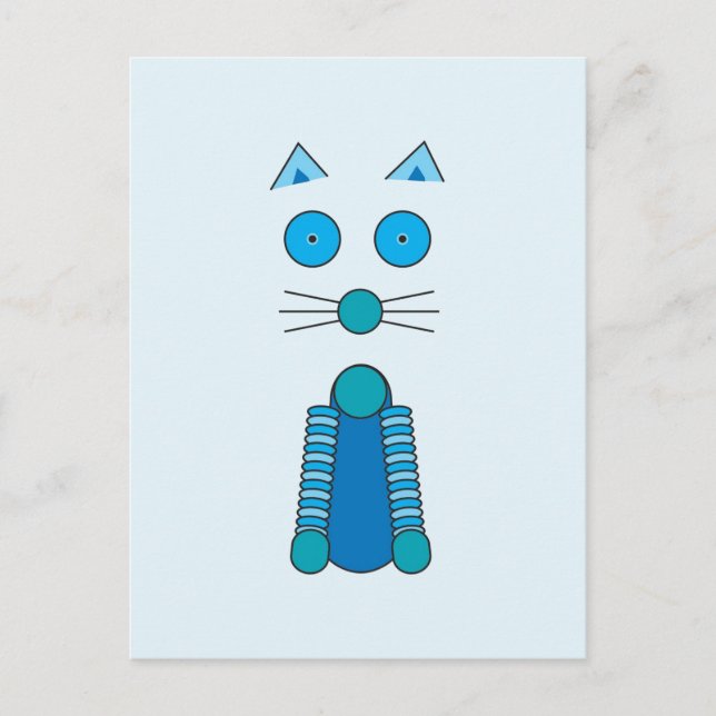 Cartão Postal Aqua CAT (Frente)