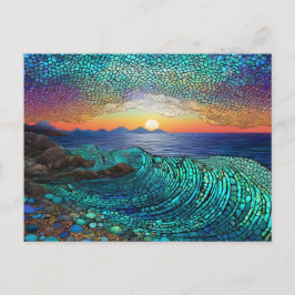 Cartão Postal Aqua Mirage Seascape