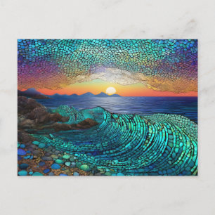 Cartão Postal Aqua Mirage Seascape