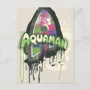 Cartão Postal Aquaman - Letra Twisted Innocence