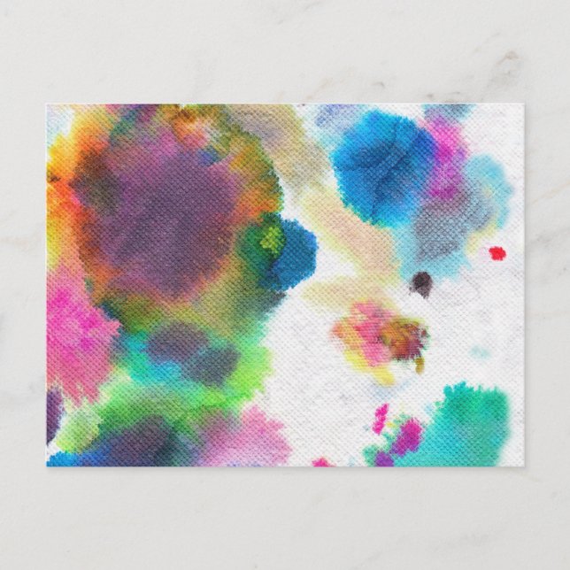 Cartão Postal aquarela! (Frente)