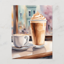 Cartão Postal Aquarela, Caffe Latte, Pós-cruzamento