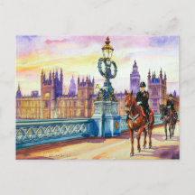 Aquarela do Palácio de Buckingham