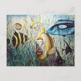 Cartão Postal Aquário