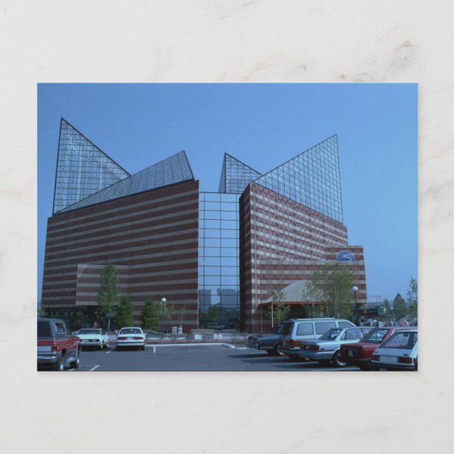 Cartão Postal Aquário de Chattanooga, Tennessee, Rua nos EUA (Frente)