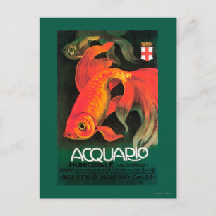 Cartão Postal Aquário e Parque Municipal Poster Promocional