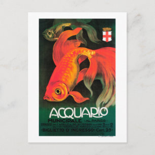 Cartão Postal Aquário e Parque Municipal Poster Promocional