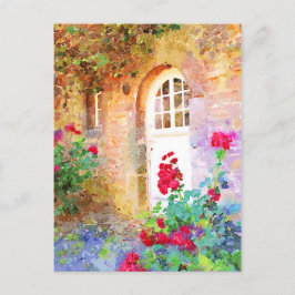 Cartão Postal Aquário romeno de jardim de casacos