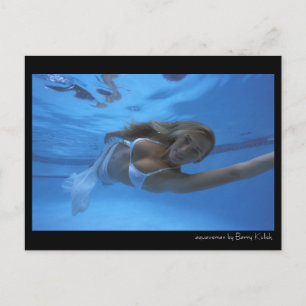 Cartão Postal aquawoman por Barry Kulick