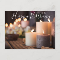 Aquece velas para votos de Feliz Aniversário