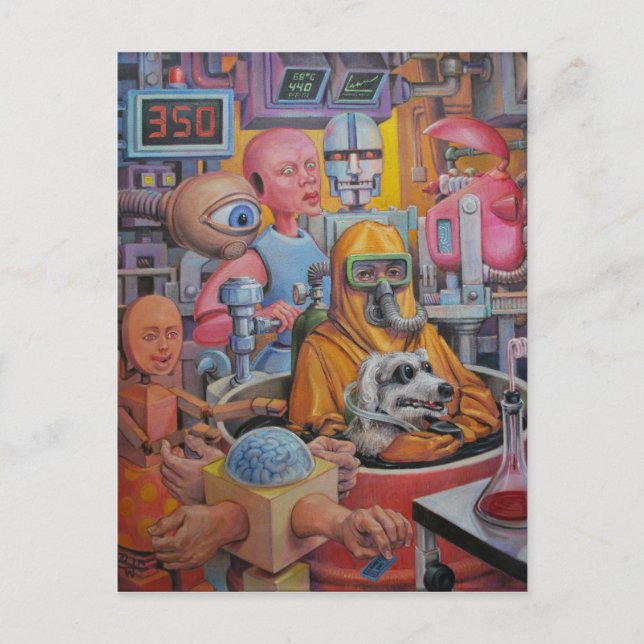 Cartão Postal Aquecimento global (Frente)