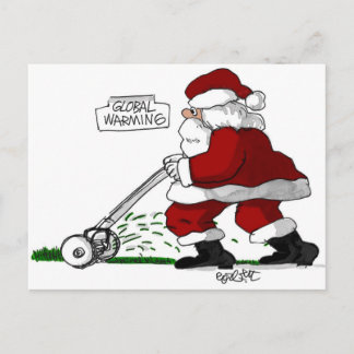 Cartão Postal Aquecimento global