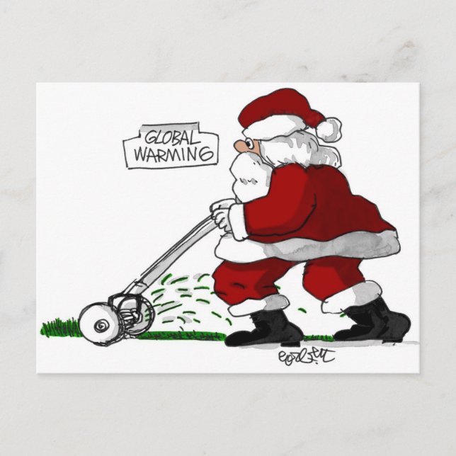Cartão Postal Aquecimento global (Frente)