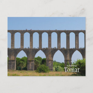 Cartão Postal Aqueduto Trek Tomar Portugal