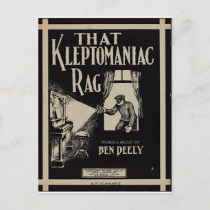 Cartão Postal Aquela Kleptomaniac Rag