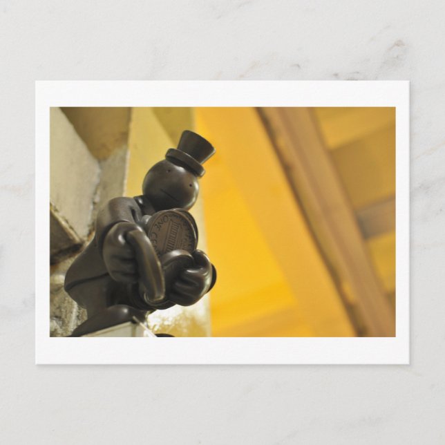 Cartão Postal Aqui está (Frente)