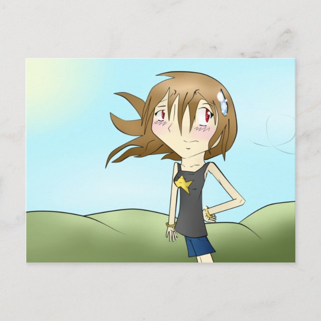 Cartão Postal Ar de Verão (Frente)