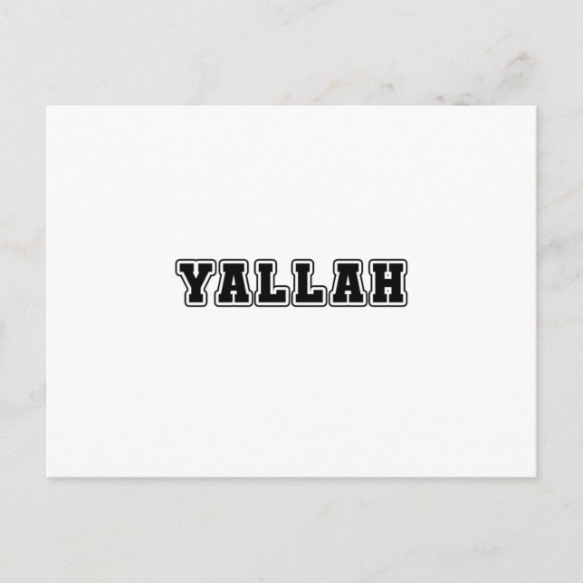 Cartão Postal Árabes (Frente)