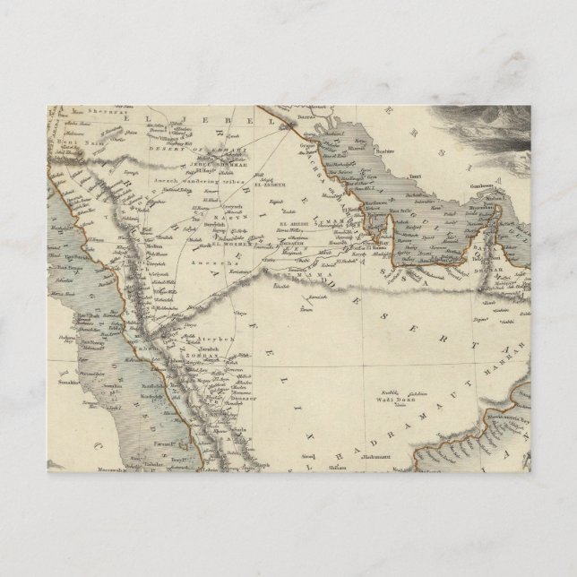 Cartão Postal Arábia (Frente)