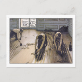 Cartão Postal Aranha-chão de Gustave Caillebotte