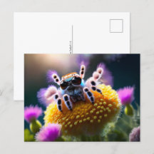 Aranha-fofa-branca, Pós-cruzamento