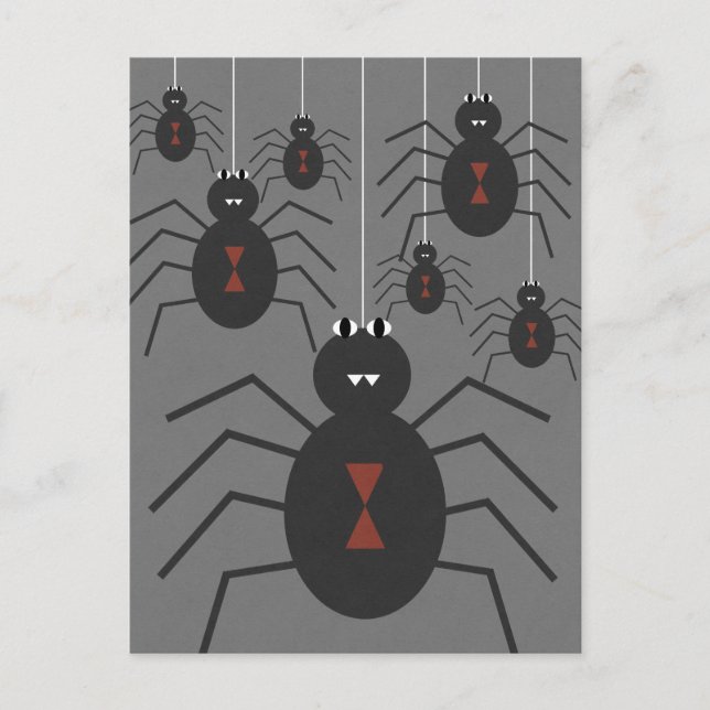 Cartão Postal Aranhas (Frente)