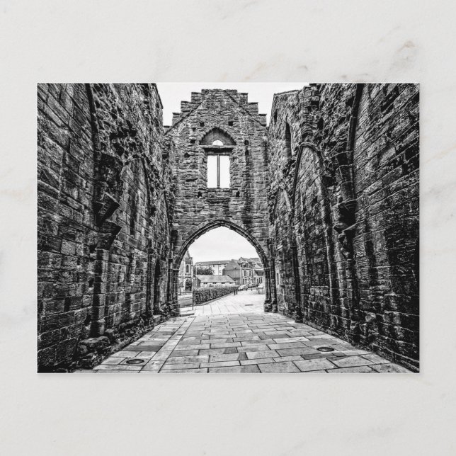 Cartão Postal Arbroath Abbey (Frente)
