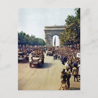 Cartão Postal Arc De Triomphe 2