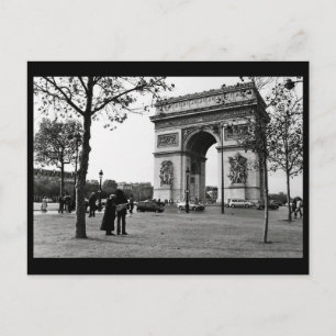 Cartão Postal Arc de Triomphe de l'Étoile, Paris, França