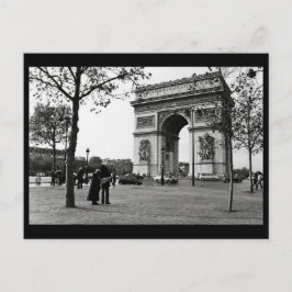 Cartão Postal Arc de Triomphe de l'Étoile, Paris, França