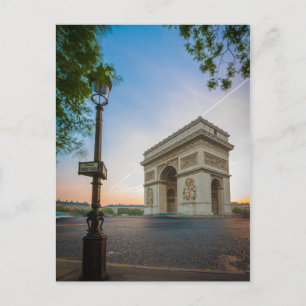 Cartão Postal Arc de Triomphe   Paris, França