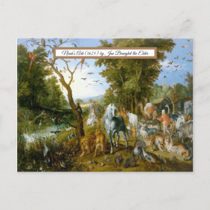 Cartão Postal Arca de Noah