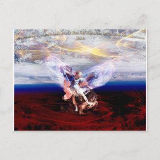 Cartão Postal Arch Angel Michael Conquers