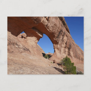 Cartão Postal Arch de Partição II no Parque Nacional de Arches