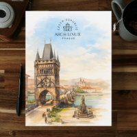 Arch Linux, Praga, República Tcheca  | Aquarela