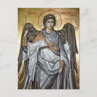 Cartão Postal Archangel Michael